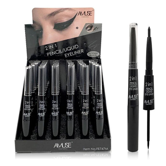 2 N 1 Eyeliner Liquid/Pencil