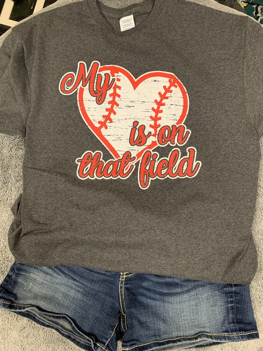 Baseball- Heart on Field