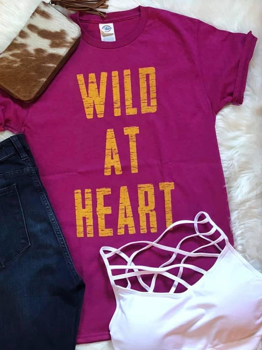 Wild at Heart tee