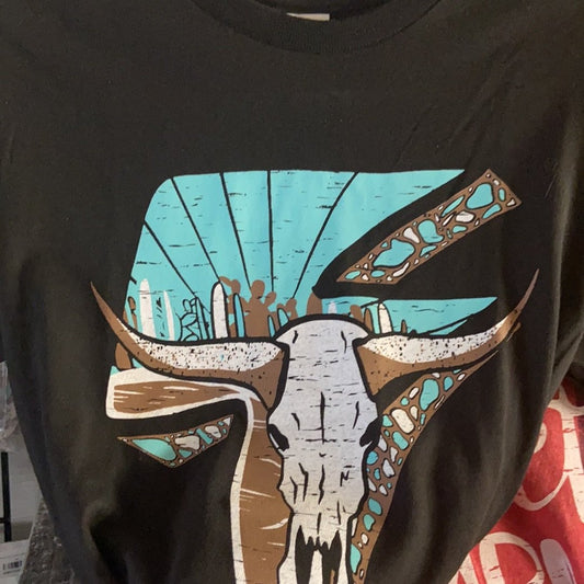 Bullskull Desert Graphic Tee