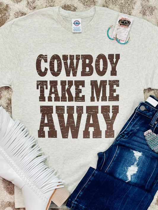 Cowboy Take Me Away Graphic Tee