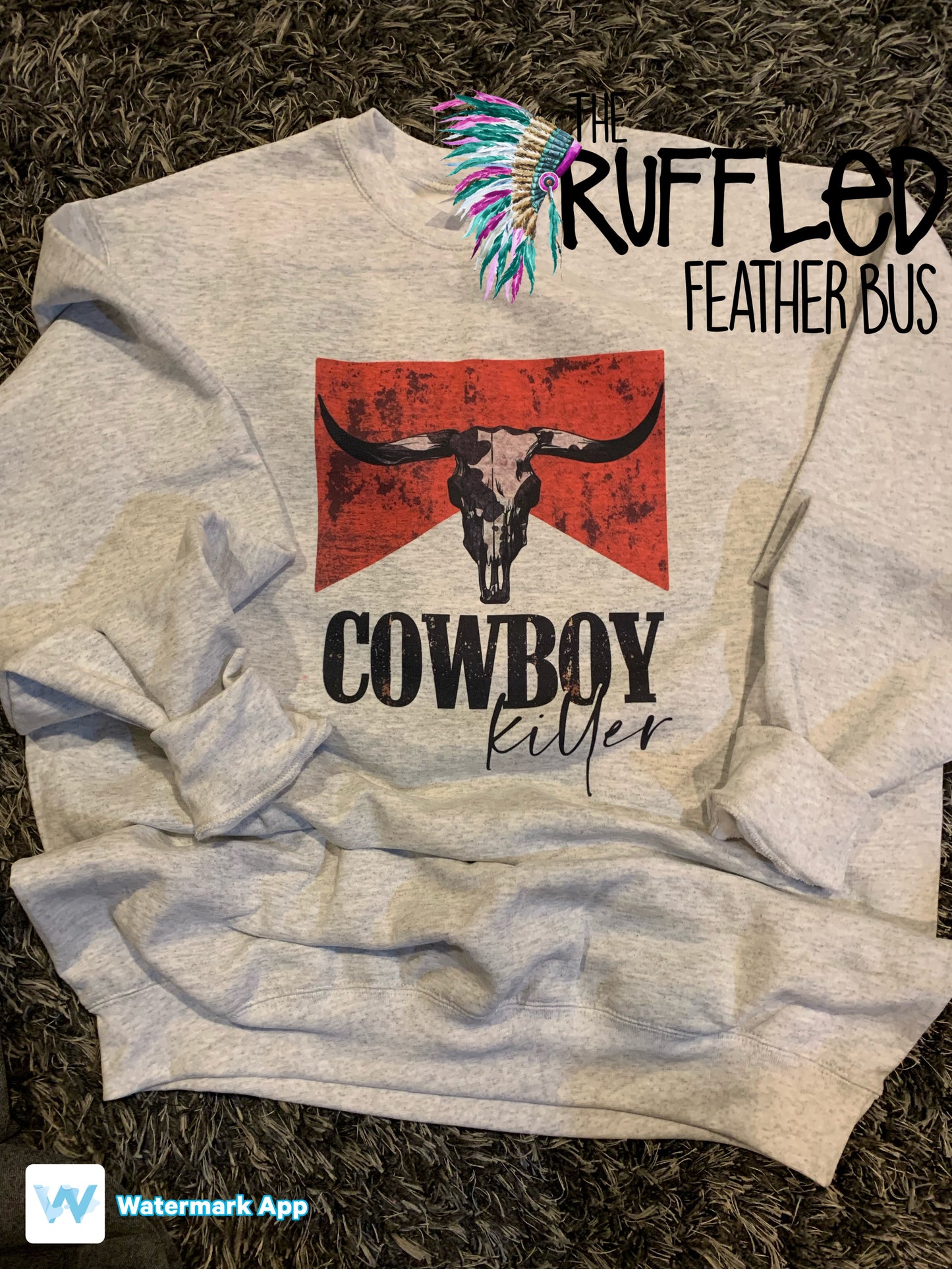 Cowboy Killer Oversized Sweatshirt