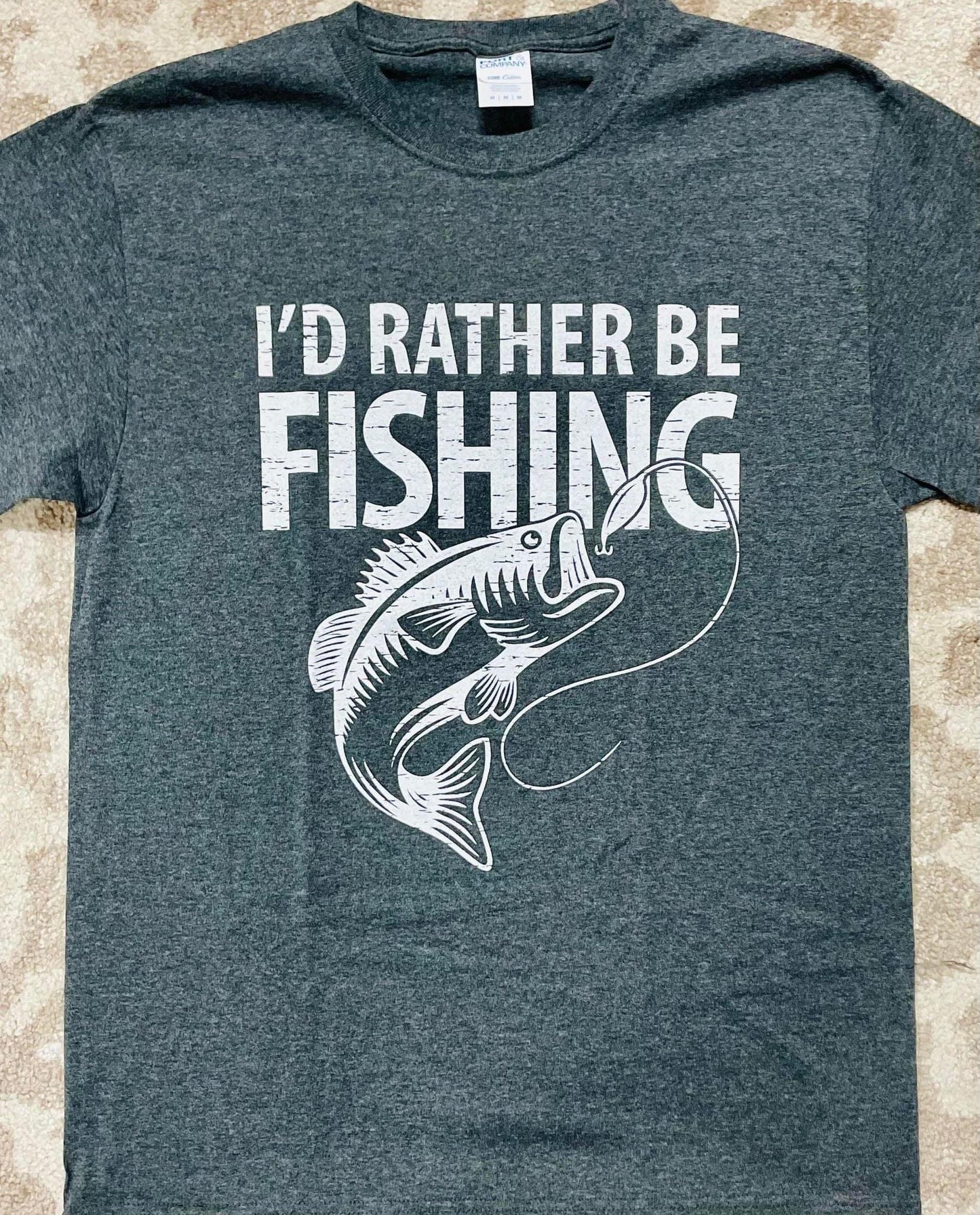 I'd Rather be Fishing Graphic Tee